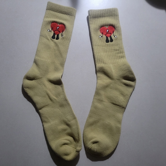 Bad Bunny Accessories - Un Verano Sin Ti Official Bad Bunny Tan Socks